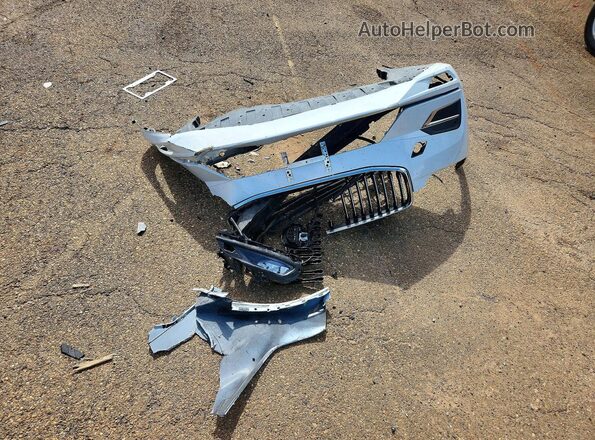 YV4102DL5M1886205 2021 VOLVO XC60 White Engine compartment view