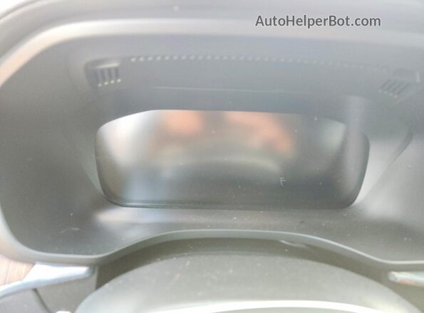 YV4102DL5M1886205 2021 VOLVO XC60 White Instrument cluster view