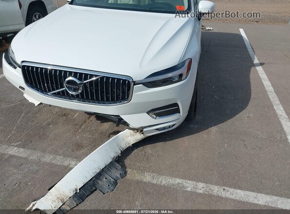 YV4102DL7M1810548 2021 VOLVO XC60 White წინა ხედი