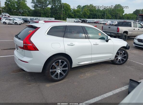 YV4102DL7M1810548 2021 VOLVO XC60 White ხელსაწყოთა პანელის ხედი