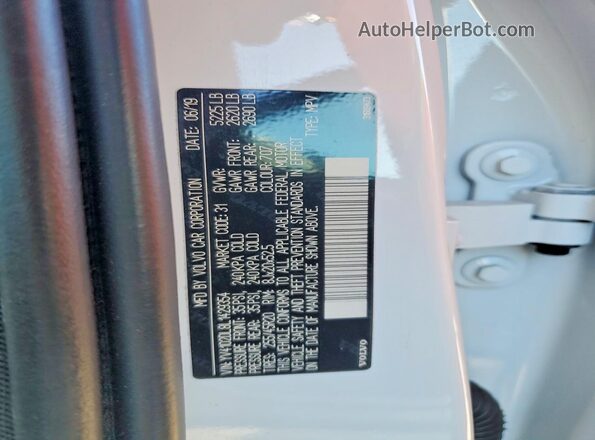 YV4102DL8L1429354 2020 VOLVO XC60 Белый Вид подкапотного пространства