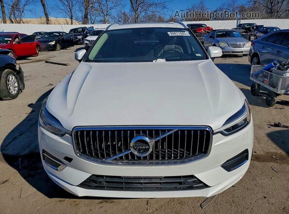 YV4102DL8L1429354 2020 VOLVO XC60 Белый Вид спереди