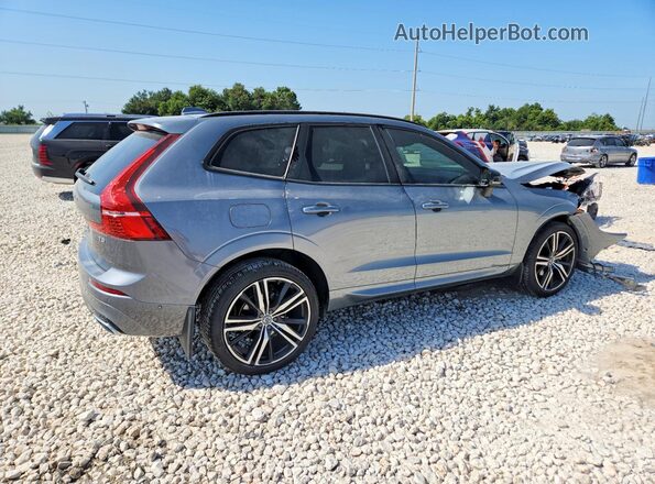 YV4102DM4M1809625 2021 VOLVO XC60 Gray Trasero derecho