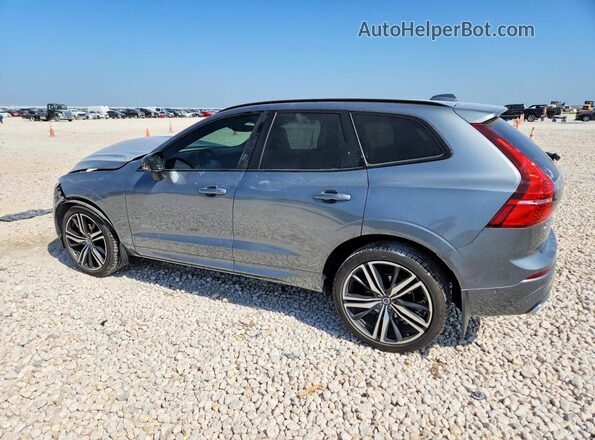 YV4102DM4M1809625 2021 VOLVO XC60 Gray Trasero izquierdo