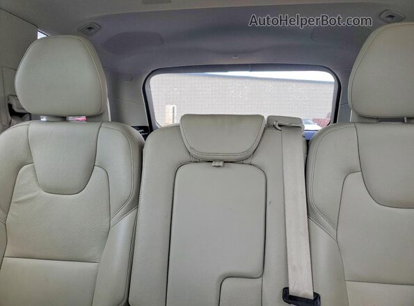 YV4102KK3J1331274 2018 VOLVO XC90 Black Вид задніх сидінь