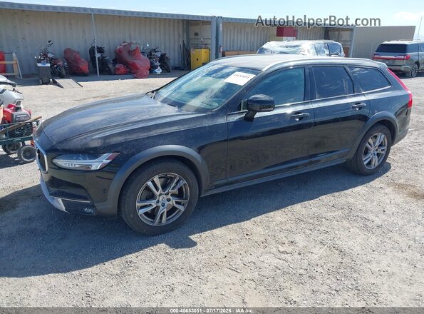 YV4102NK7J1022466 2018 VOLVO V90 CROSS COUNTRY Black Передня ліва чверть