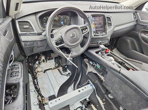 YV4102PK2L1545197 2020 VOLVO XC90 White Widok deski rozdzielczej