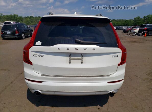 YV4102PK5J1341104 2018 VOLVO XC90 White უკანა ხედი