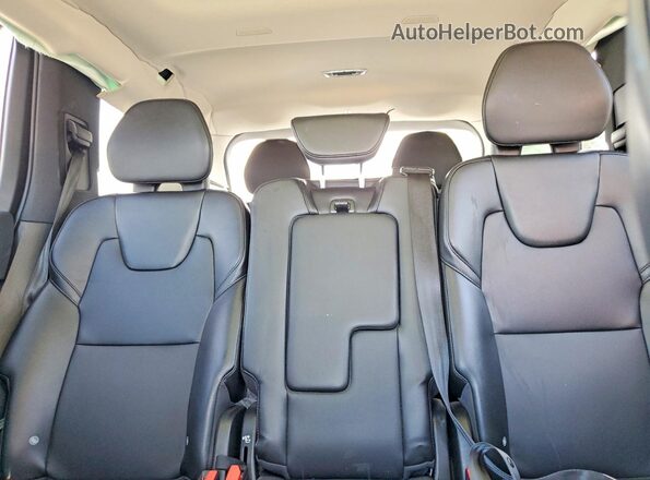YV4102PK5L1623441 2020 VOLVO XC90 Gray უკანა სავარძლების ხედი