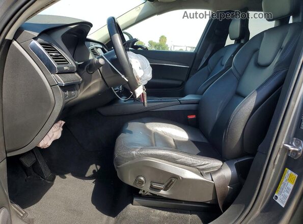YV4102PK5L1623441 2020 VOLVO XC90 Gray წინა სალონის ხედი