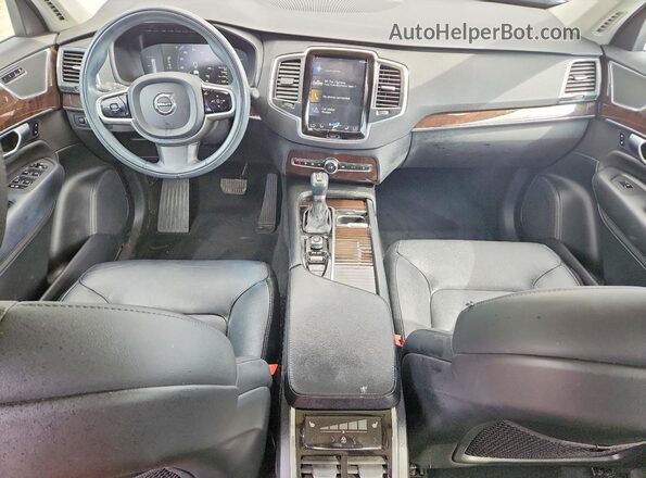 YV4102PK6K1511049 2019 VOLVO XC90 Серебряный Вид панели приборов