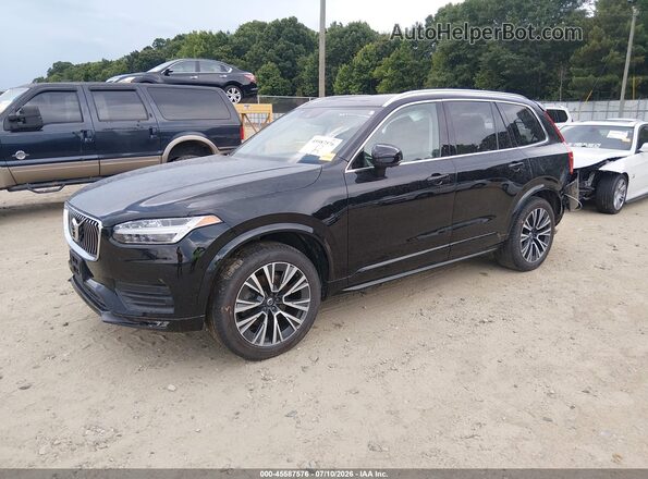 YV4102PK7L1620198 2020 VOLVO XC90 Black Vista tres cuartos delantera izquierda