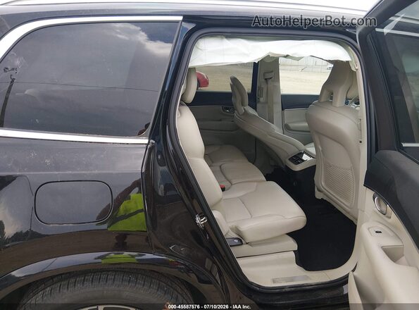 YV4102PK7L1620198 2020 VOLVO XC90 Black Vista de la etiqueta del VIN