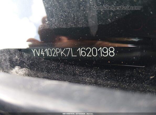 YV4102PK7L1620198 2020 VOLVO XC90 Black 