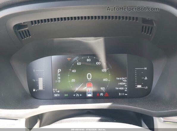 YV4102RK0J1084835 2018 VOLVO XC60 Gray Widok tylnych siedzeń