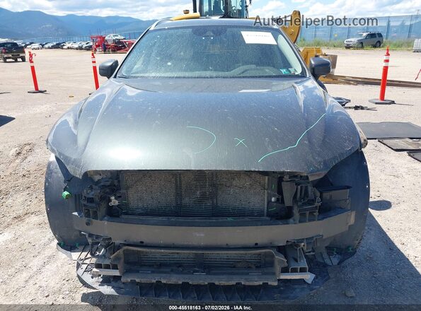 YV4102RK0J1084835 2018 VOLVO XC60 Gray Widok wnętrza z tyłu
