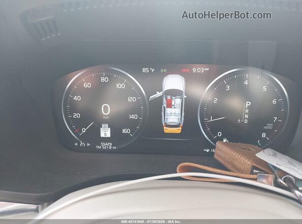 YV4102RK1L1550078 2020 VOLVO XC60 Белый Вид задних сидений