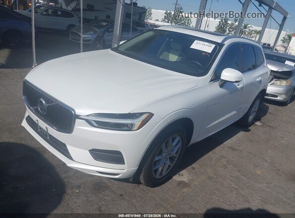 YV4102RK1L1550078 2020 VOLVO XC60 Белый Передняя левая четверть