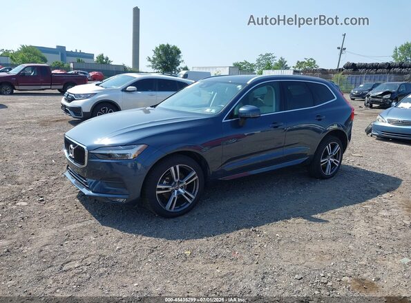 YV4102RK3M1813513 2021 VOLVO XC60 Gray წინა მარცხენა ხედი სამი მეოთხედიდან
