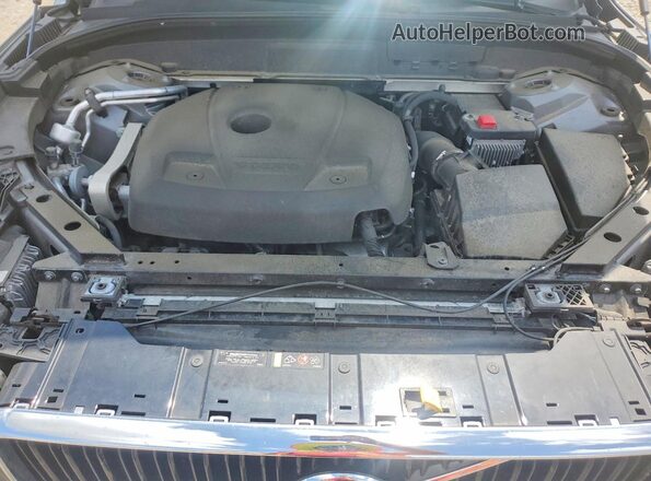 YV4102RKXM1797990 2021 VOLVO XC60 Gray Vista del compartimento del motor