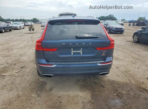 YV4102RL2L1590257 2020 VOLVO XC60 Blue უკანა ხედი
