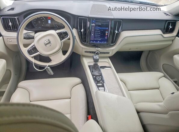 YV4102RL2L1590257 2020 VOLVO XC60 Blue წინა პანელის ხედი