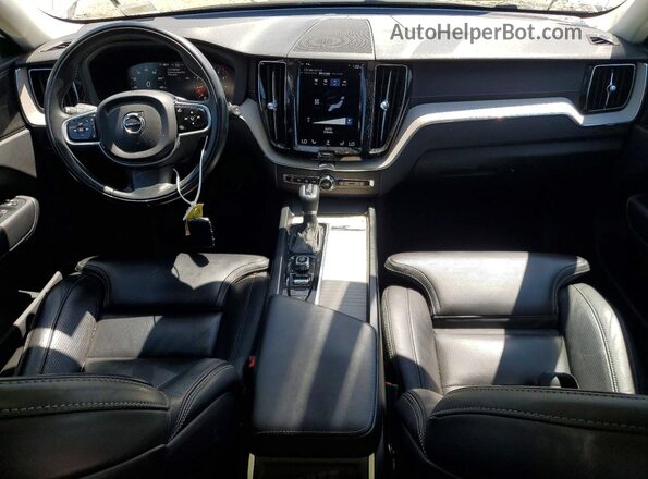 YV4102RL2M1850447 2021 VOLVO XC60 White Dashboard view