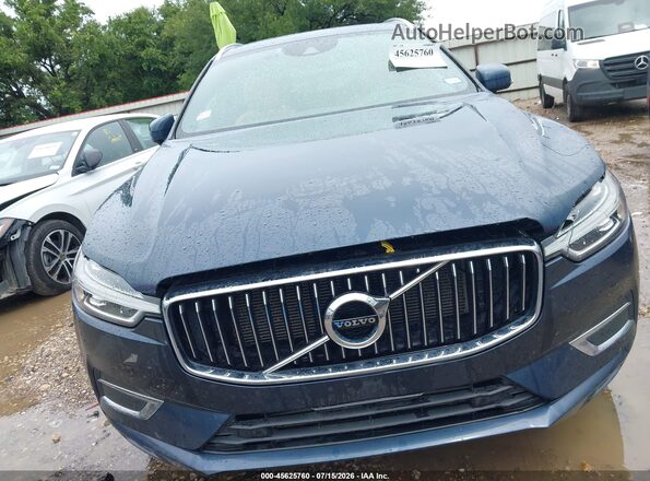 YV4102RL3M1696640 2021 VOLVO XC60 Blue ხელსაწყოთა პანელის ხედი