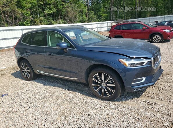 YV4102RL4L1560760 2020 VOLVO XC60 Blue Delantero derecho