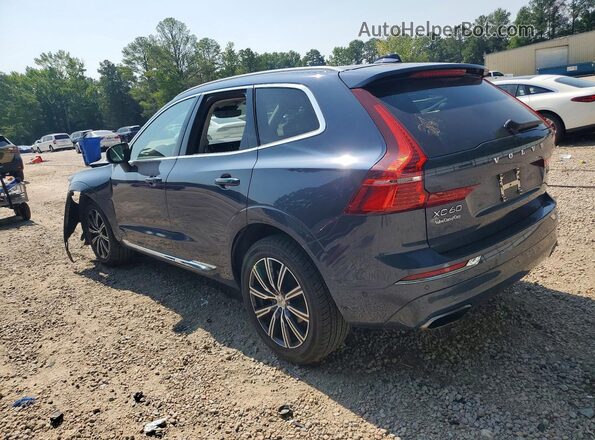 YV4102RL4L1560760 2020 VOLVO XC60 Blue Trasero izquierdo