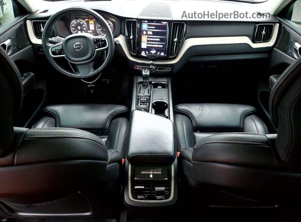 YV4102RL4M1689664 2021 VOLVO XC60 White Вид панелі приладів