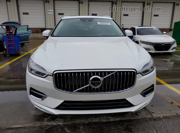 YV4102RL4M1689664 2021 VOLVO XC60 White Вид спереду