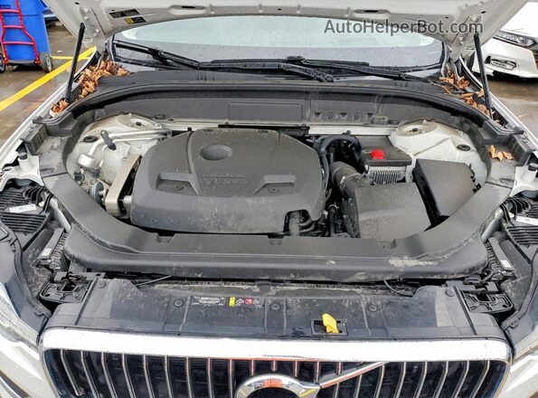YV4102RL4M1689664 2021 VOLVO XC60 White Вид підкапотного простору