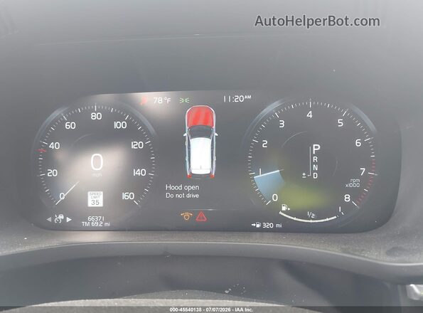 YV4102RL7M1770237 2021 VOLVO XC60 Blue Vista de los asientos traseros