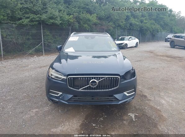 YV4102RL7M1770237 2021 VOLVO XC60 Blue Vista del cuadro de instrumentos