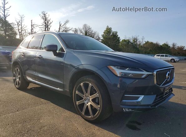 YV4102RL9J1064883 2018 VOLVO XC60 Blue Передня права чверть