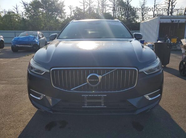 YV4102RL9J1064883 2018 VOLVO XC60 Blue Вид спереду