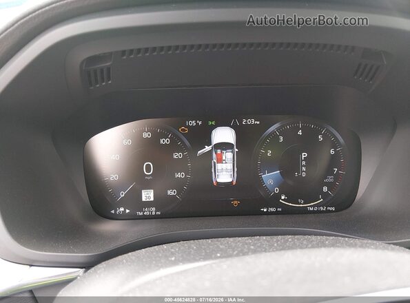 YV4102RL9M1740138 2021 VOLVO XC60 Белый Вид задних сидений