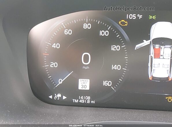 YV4102RL9M1740138 2021 VOLVO XC60 Белый 