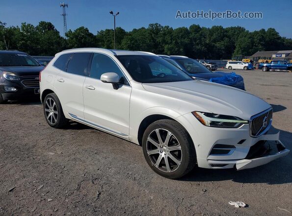 YV4102RLXJ1030435 2018 VOLVO XC60 White Передня права чверть