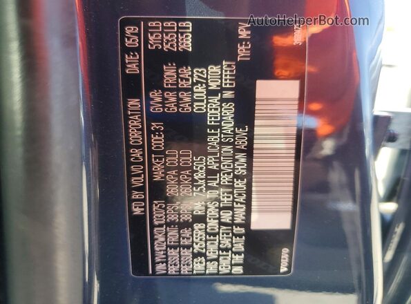 YV4102WK0L1030751 2020 VOLVO V60 Blue Widok komory silnika