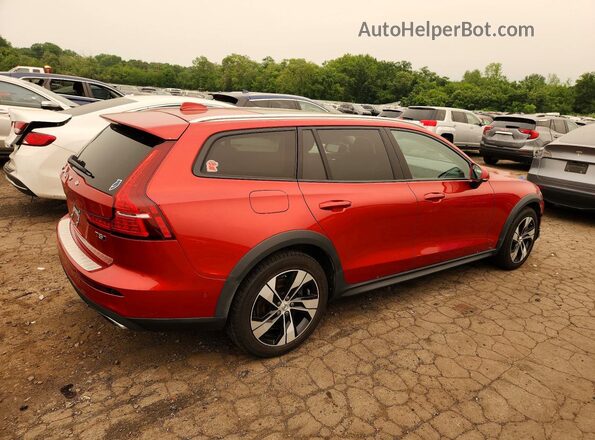 YV4102WK2L1030735 2020 VOLVO V60 Red Հետևի աջ