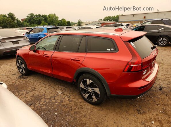 YV4102WK2L1030735 2020 VOLVO V60 Red Հետևի ձախ