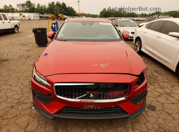 YV4102WK2L1030735 2020 VOLVO V60 Red Դիմացի տեսք