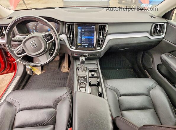 YV4102WK2L1030735 2020 VOLVO V60 Red Առջևի վահանակի տեսք