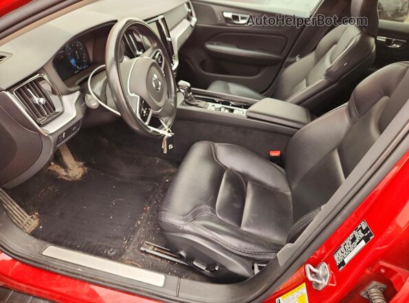 YV4102WK2L1030735 2020 VOLVO V60 Red Սալոնի դիմացի տեսք