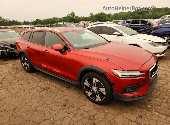 YV4102WK2L1030735 2020 VOLVO V60 Red Առջևի աջ