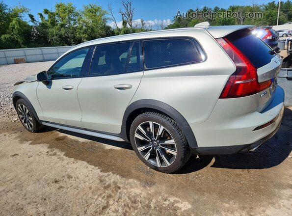 YV4102WK8L1031078 2020 VOLVO V60 Silver Задня ліва чверть