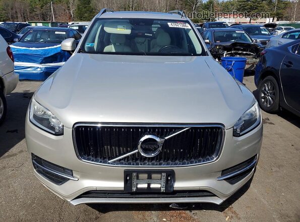 YV4102XK0G1080263 2016 VOLVO XC90 Beige წინა ხედი