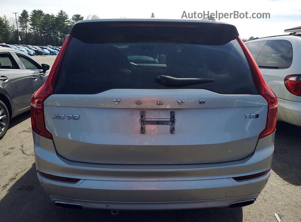 YV4102XK0G1080263 2016 VOLVO XC90 Beige უკანა ხედი